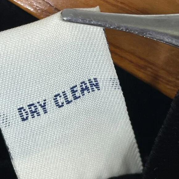 Vintage BurnOut Open Cardigan Womens S/M Floral Black Velvet Trim Dark Fairy - Picture 13 of 15